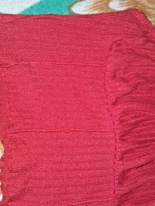 Red Cropped Top