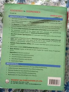 Statics For Economics Class 11