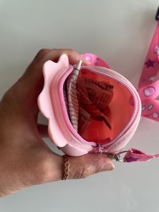 Pink coin Pouch/ sling - new