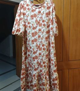 Floral Print Maxi Dress