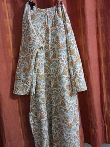 Floral Print Kurta