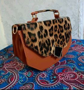 Rust Leopard Print Sling New 🆕👌👌👌