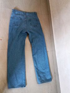 Light Blue Wide Bottom Denim Jeans 👖 Full Comfort