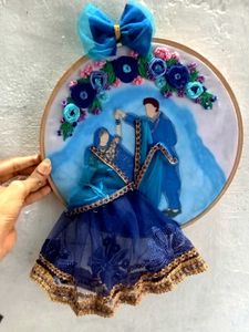 COUPLE EMBROIDERY DESIGN 💙✨