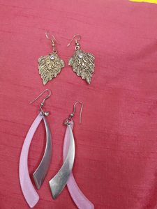 Two Pairs Of Earrings