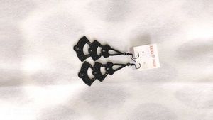 Black Vintage Style Earring