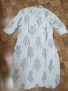 Elegant Maroon Printed Kurta (set of 3)