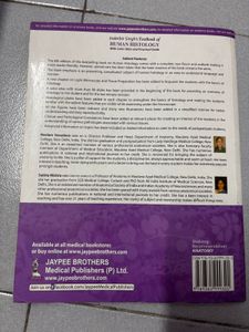 Inderbir Singe’s Textbook Of Human Histology
