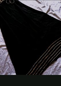 Black Full Length Kurta