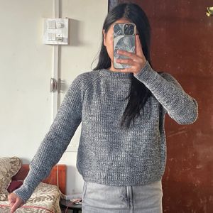 Gray Knit Sweater