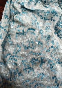 ice Blue Mini Dress