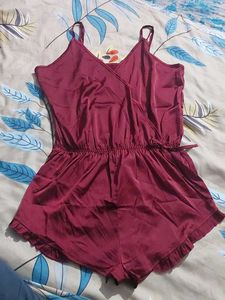 Frill Sleep Jumpsuit