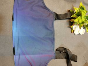Reflective Buckle Crop Top🌸