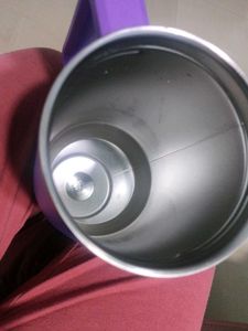 Purple Tumbler with Handle