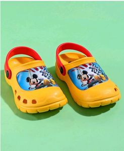 Cute Walk By Babyhug Clogs Mickey Mouse Print