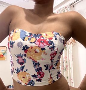 Floral Corset Top