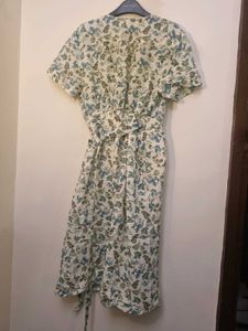 Printed Wrap Dress 👗