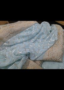 Heavy Embroidery Suit With Design Dupatta