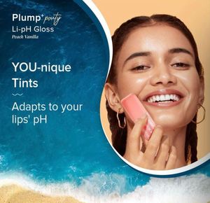 Aqualogica Plump+ Pouty Li-pH Gloss - Peach V