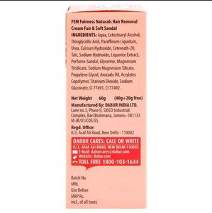 Fem Hair Removal Cream For Women And Men