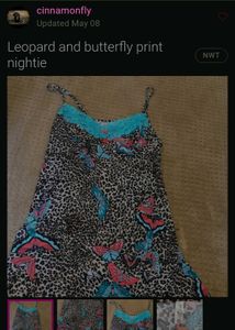 Butterfly Print Nightsuit