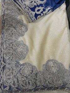 Elegant Embroidered Saree
