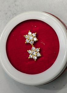 One gram gold earrings