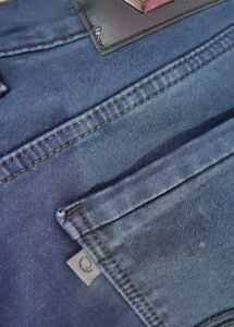 Dark Blue Denim Jeans