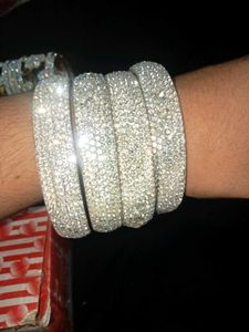 Sparkling Bridal Bangles