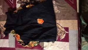 Elegant Embroidered Pounhu