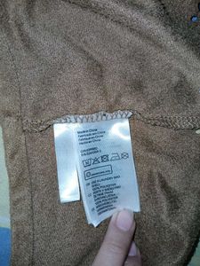 H.M Cute Brown Sleeveless Top