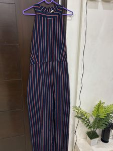 Striped Jumpsuit - Stylish &amp; Comfy