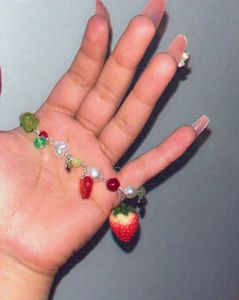 Cute Strawberry Bracelet 🍓🎀