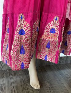 Women Flair Dress Rose