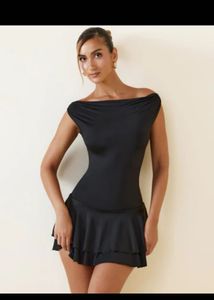 Black Off-Shoulder Dress