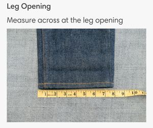 PME- Pant Measurements Example