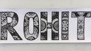 Name Mandala Art