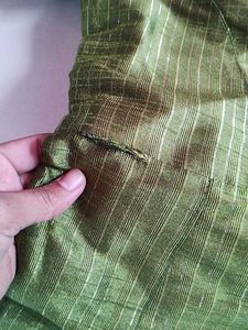 Beautiful Olive Colour Kurti With Dupatta