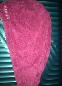 Nabaji Decathlon Microfibre Hair Towel With Wrap Around Loop