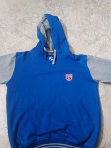 Blue &amp; Grey Hoodie