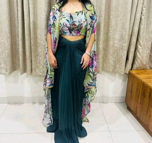 Floral Lehenga Choli Indowstern