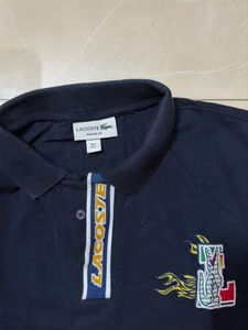 Men’s Lacoste Navy Blue Polo Shirt L size