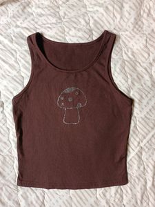 Coffee Brown Tank Top