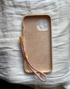 Baby Pink iPhone Case with Strap