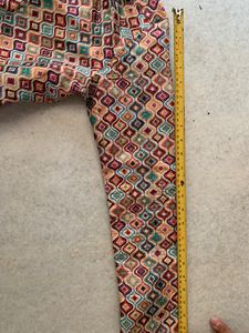 Designer mens kurta, multicolour, small size