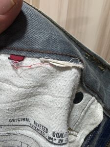Levis Orignal Riveted Grey Jeans