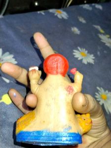 Lakshmi Idol on Turtle