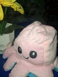 Reversible Octopus Plushie And Flower Vase