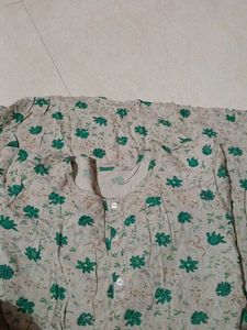 Floral Print Kurti
