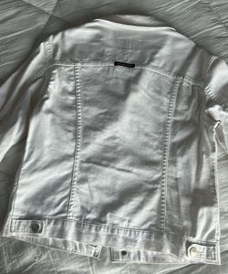 White Denim Jacket